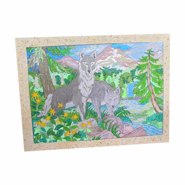 Pintura Lobos