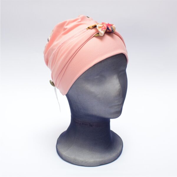 Turbante Clásico Rosado Moño